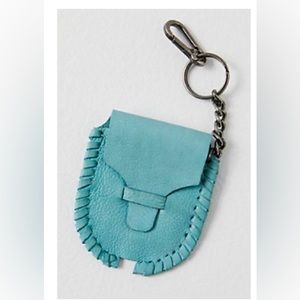 Free People Bandit Leather Clip Pouch